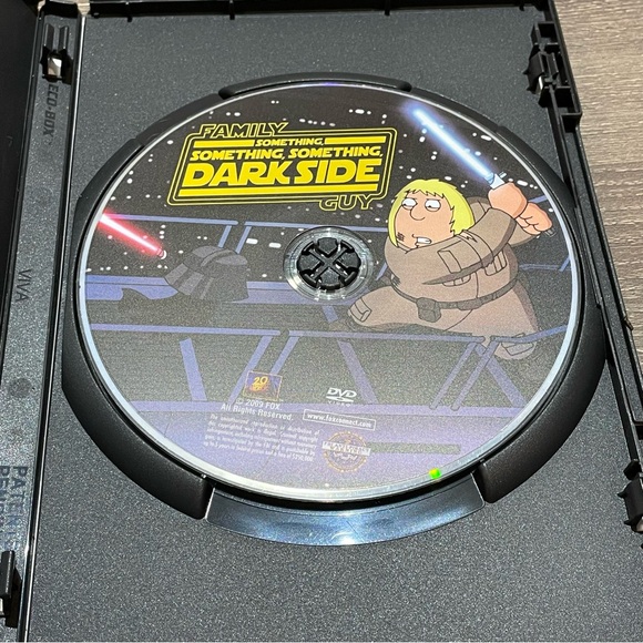 VINTAGE STAR WARS FAMILY GUY Something Something Darkside DVD Movie Comedy - Picture 3 of 4